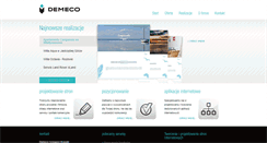 Desktop Screenshot of demeco.pl